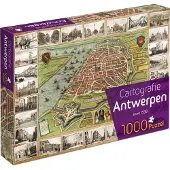 Tucker's Fun Factory Antwerpen Cartografie Puzzel (1000 stukjes)
