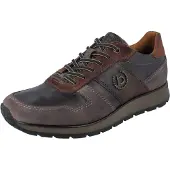 Bugatti Sneakers laag donkerbruin