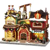 Lemax The holly jolly chocolatier & mrs. claus
