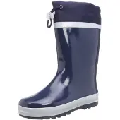 Playshoes Regenlaarzen navy / wit