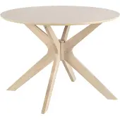 Fonq basic Viktor Eettafel - Ø 105 cm - Bruin
