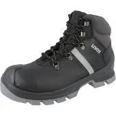 Uvex 2 construction 6510245 Hoge veiligheidsschoenen S3 Schoenmaat (EU): 45 Zwart, Grijs 1 paar