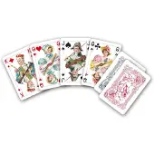 Piatnik Patience-kaarten-Set Mini - 1/4 Dubbel - Afmeting 44 x 29 mm