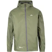 Trespass dames regenjas, compact en opvouwbaar model Qikpac, kleur: mossgroen, maat: XXL, artikelnummer: FAJKRAM300