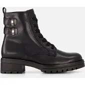 Gabor Veterboots zwart Leer Maat 41