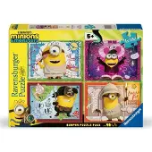 Ravensburger Puzzel 4x100 stukjes Minions -
