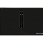 Bosch PVQ811H26E - Inbouw elektrische kookplaat - Inductie - 4 branders - 7400w zwart - Geïntegreerde afzuiging