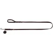 Hunter Hondenriem Solid Education Bruin 110 cm x 11 mm