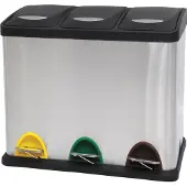 MSV 3700281003536, 8 liter, rechthoekig, roestvrij staal, zwart, roestvrij staal, geschikt voor terras, 460 mm