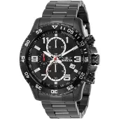 Invicta herenhorloge met roestvrijstalen kast, quartz uurwerk - 45 mm
