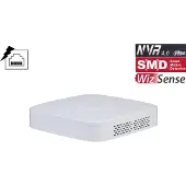 Dahua NVR4104-P-EI 1x LAN 4x PoE Geschikt voor 4 IP camera's, Wizsense