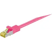 PROCABLE Netwerkkabel | Cat7 S/FTP | 1 meter (100% koper, LSZH, Roze)