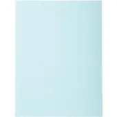Exacompta FOREVER 170 - Pak van 100 dossiermappen 170g/m2- 24x32cm voor A4. - Lichtblauw - 420006E