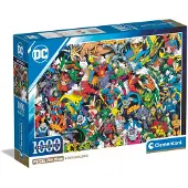 Clementoni DC Comics Impossible, 1000 stukjes, Puzzel, Vanaf 18 jaar