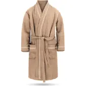 Normani Badjas kort beige