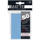Ultra pro Sleeves Pro-Matte - Standaard Licht-Blauw (66x91 mm)