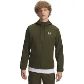 Under Armour Stretch Woven Windbreaker Groen Wit