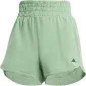Adidas Dames stretchshort met ritszak Pacer Lux | Maat XS