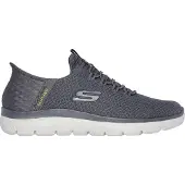 SKECHERS Sneakers laag 'Slip-Ins Summits - High Range' donkergrijs
