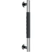Wenko Wandgreep Secura 40cm RVS met anti-slip softtouch handvat - Veiligheidsgreep - Wandbeugel - Badgreep - Belastbaarheid max. 120 Kg - TÜV getest, gekeurd en gecertificeerd
