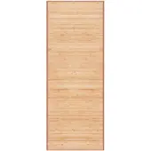 vidaXL Tapijt 80x200 cm bamboe bruin