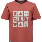 Salewa - Kid's Graphic T-Shirt - T-shirt 104, rood