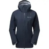 Montane F Phase Jacket, hardshelljas, dames, blauw