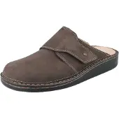 Finn Comfort Amalfi heren clog, donkerbruin suèdeleer - maat: 42
