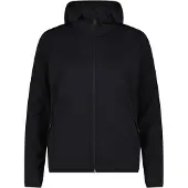 CMP - Women's Jacket Fix Hood 36E1946 - Merinovest 42, zwart