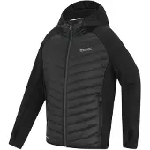 Regatta - Kid's Junior Andreson Hybrid - Hybride jas 7-8 Years, zwart