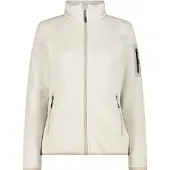 CMP - Women's Jacket Jacquard Knitted - Fleecevest 44, beige/wit