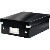 Leitz Click & Store WOW Small Opbergdoos Karton Zwart 22 x 28,2 x 10 cm