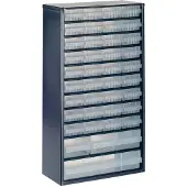 Raaco Ladekast (l x b x h) 150 x 306 x 552 mm Aantal vakken: 40 Variabele onderverdeling Inhoud 1 stuk(s)