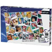 Nathan Puzzle 100 pièces Photo Disney