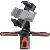 Hama Smartphonehouder 1/4 inch Werkhoogte: 15 cm Zwart, Rood