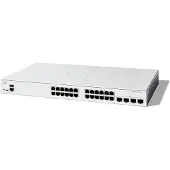 Cisco C1200-24T-4G Catalyst 1200 24-port GE 4x1G SFP Netwerk switch 1000 MBit/s Geïntegreerde Firewall