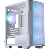 MSI MAG Forge M100R, Mini-tower, PC, Transparant, Wit, Micro ATX, Mini-ITX, Geschikt voor gaming, etc
