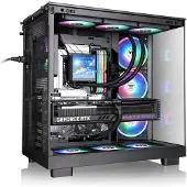 Thermaltake View 380 XL TG ARGB Black Midi-tower PC-behuizing Zwart