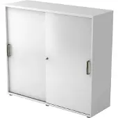 Hjh OFFICE PRO BETA 1753S - Wit Hoogte van de map | 3 OH Schuifwandkast Greeplijst kunststof