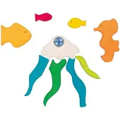 Sonstige Verlage Puzzel - Oceaanlandschap - 23X23X3Cm - 30 Delen - 4 Jaar