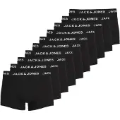 Jack & Jones Boxershorts 'JACSOLID' navy / wit