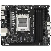 Asrock DeskMeet X600 - Barebone Socket AM5 - AMD X600 - AMD Ryzen 7000/8000 support - 4x DDR5 - Windows 10 64-bit / 11 64-bit - Zwart