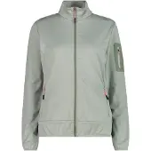 CMP - Women's Jacket Jacquard Double Knitted - Fleecevest 34, grijs