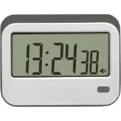 TFA-Dostmann Digitaler Timer mit Stoppuhr und Wecker Timer Wit, Grijs Digitaal