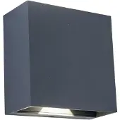 Lutec Antraciete Wandlamp Gemini Beams Design