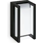 Signify Philips Wandlamp Pyrona, 12W, Buitenverlichting, Zwart, Metaal, IP44, Geschikt voor terras, tuin, enz