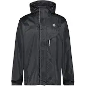 Agu Passat - Regenjas - Unisex - Waterdicht - Winddicht - Fietsjas met reflectie - Ventilerend - Zwart - S