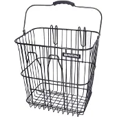 Basil panier Memories-Bottlede vélo arrière 26 litres noir