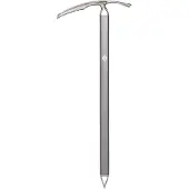 Black Diamond - Toerksi uitrusting - Raven Ice Axe voor Unisex van Aluminium - Maat 75 cm - Grijs
