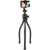 SBS Universele scharnierende standaard voor smartphones, Andere smartphone accessoires, Zwart
